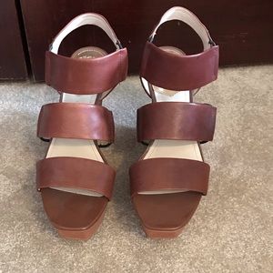 Vince Camino platform leather sandals